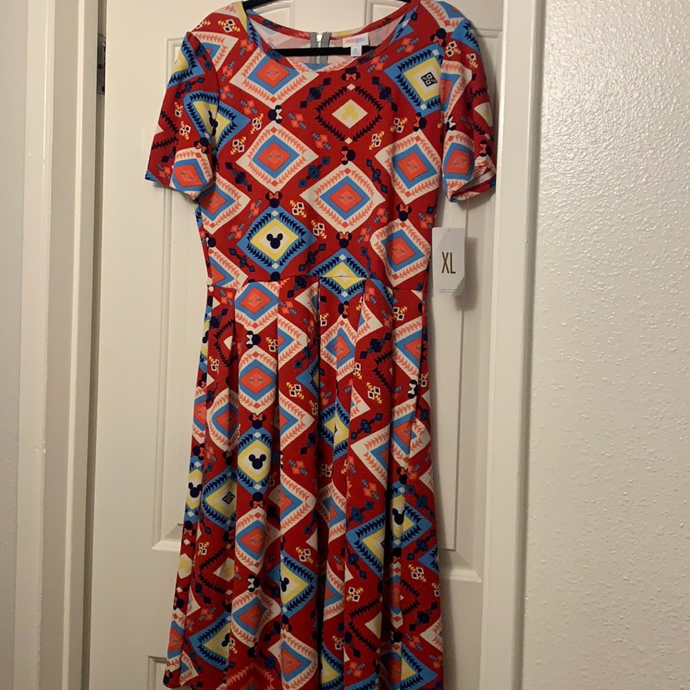 New Disney Lularoe Amelia Dress